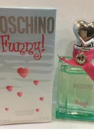 Жіноча туалетна вода moschino funny 50ml