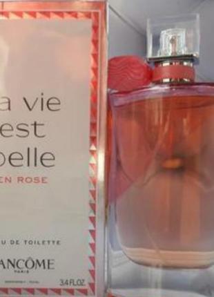 Lancome la vie est belle en rose цвет-фрукт