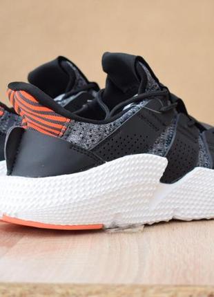 Кроссовки мужские adidas prophere текстиль молодежные стильные адидас серые с белой подошвой2 фото