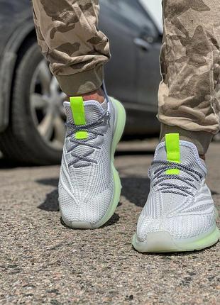 Серые мужские кроссовки летние текстильные повседневные кроссовки серого цвета с...