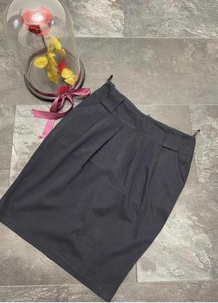 Підписка темно синя з карманами