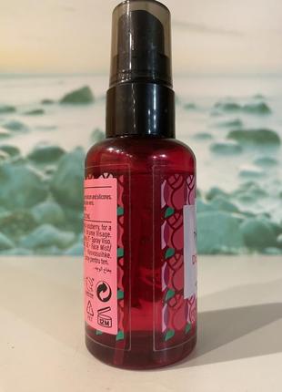 Мист для сияния и увлажнения лица с экстрактом розы 🌹 the body shop rose dewy glow face mist