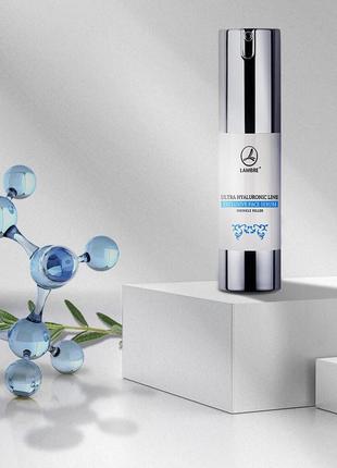 Акція зволожуюча сироватка з гіалуроном ultra hyaluronic line lambre франція 15мл8 фото