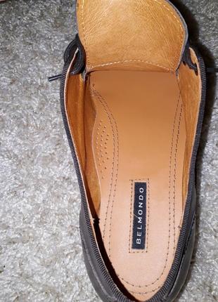 Шкіряні туфлі belmondo 44 розмір7 фото
