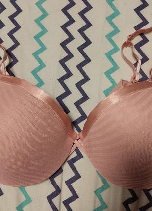 Шикарний рожевий бюстгальтер 36dd