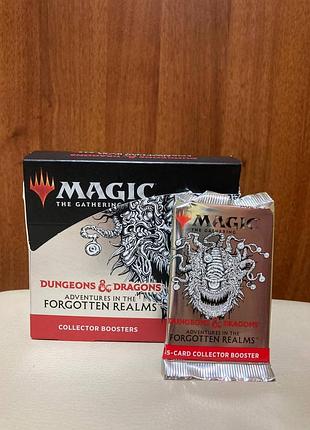 Коллекционный бустер adventures in the forgotten realms magic the gathering