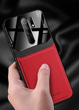 Чехол бампер delicate для xiaomi redmi 9 цвет красный