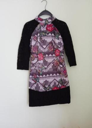 Теплое платье