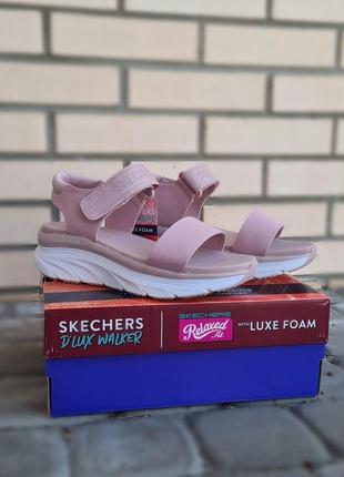 Skechers d'lux walker — new block сандалії, босоніжки жіночі.4 фото