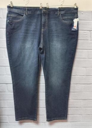 Стрейчевые джинсы кроя слим. двух размерах экстра мега-батал 💣 (наш 62/64 и наш 64/66)