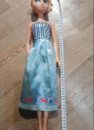 Кукла большая 60 см принцесса анна и эльза барби лялька1 фото