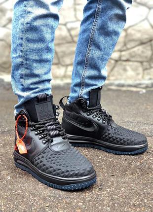 Кросівки чоловічі nike lunar force 1 duckboot 17 black