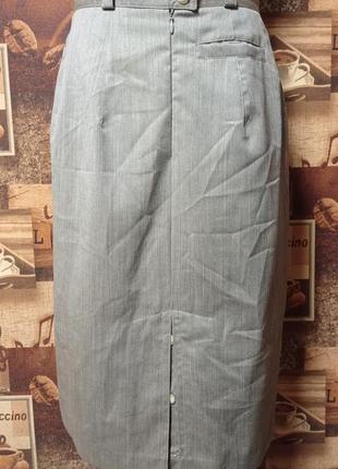 Windsor брендовая винтажная шерстяная юбка,р.38/м,сх.немеченица1 фото