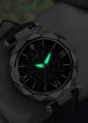 Жіночий наручний годинник, зоряне небо".3 фото