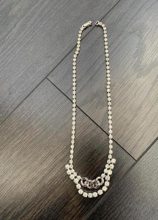 Колье браслет клипсы набор (чехия)