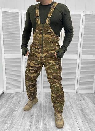 Брюки зимние комбинезон мультикам