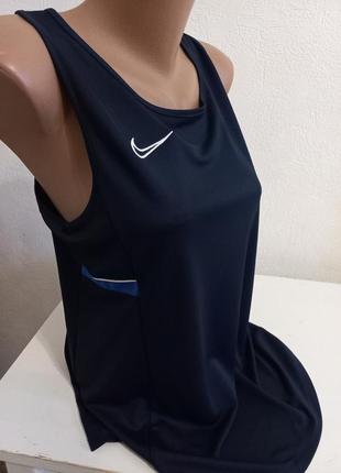Nike майка з повітропроникними вставками для занять спортом, тренувань l розмір5 фото