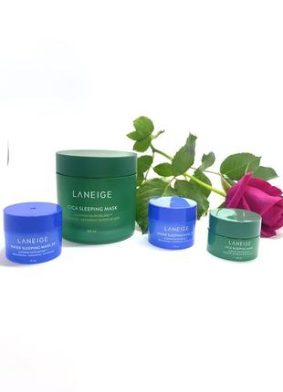 Нічна маска для проблемної шкіри laneige cica sleeping mask