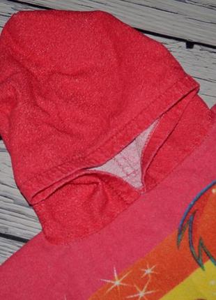 Фирменное детское полотенце пончо девочке махровое my little pony литл пони4 фото