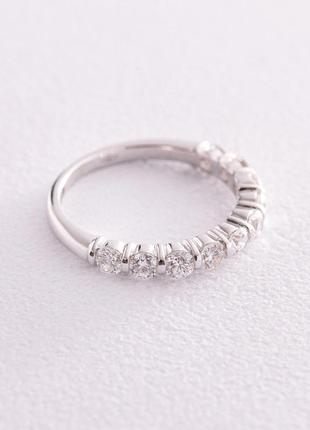 Золотое кольцо с дорожкой камней (бриллианты) 
кб0456ca3 фото