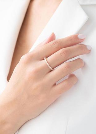 Золотое кольцо с бриллиантами ккит1822 фото