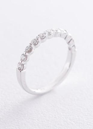 Золотое кольцо с бриллиантами кб0337ri