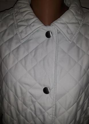 Демісезонна стильна стьобана куртка р. 18-20/євро 44-48/укр54-563 фото