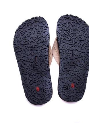 Замшеві в'єтнамки teva old town flip flops. устілка 24, 5 см3 фото