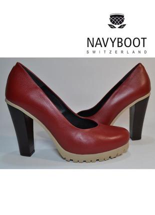 Р.navyboot швейцария оригинал натуральная кожа! эффектные комфортные туфли на платформе 1000 пар тут