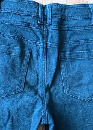 Sale!! джинсы узкая бутылочного цвета от next4 фото