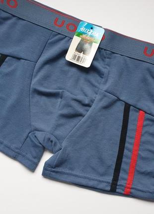 Бавовняні чоловічі труси боксерки bixtra