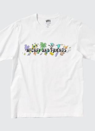 Футболка коллекции mickey & friends, uniqlo, модель унісекс1 фото