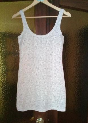 Платье гипюровое без подкладки