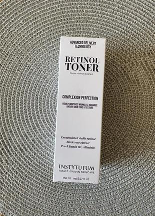 Интенсивный восстанавливающий тонер с ретинолом instytutum advanced retinol toner 150 мл1 фото