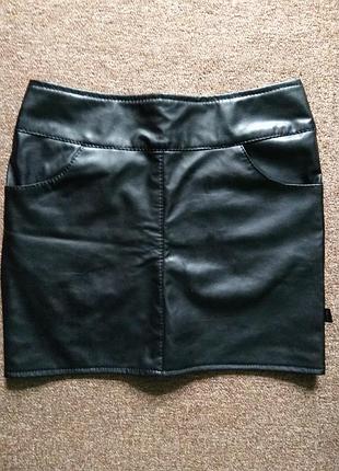 Спідниця міні шкіра