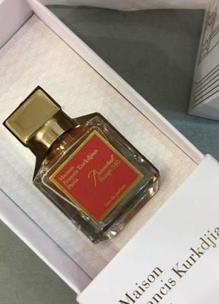 Maison francis kurkdjian baccarat rouge 540 духи духи