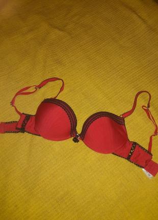 Бюст червоно-чорний р. 70в