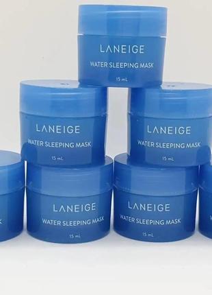 Ночная увлажняющая маска для лица laneige water sleeping mask5 фото