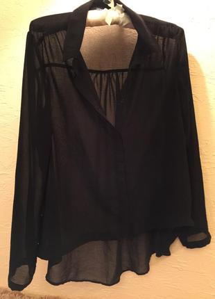 Блуза з удлин.спинкою р. s-m