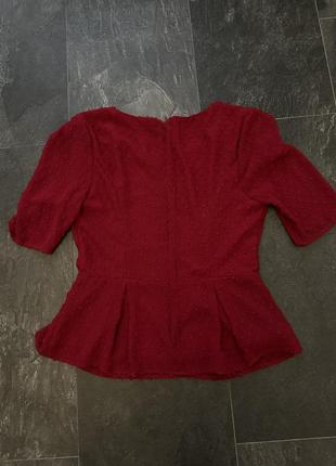 Красная блуза футболка5 фото