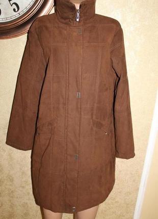 38 eur. kingfield charles voegele удлиненная куртка-пальто2 фото