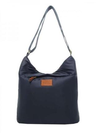 Сумка через плечо женская. сумка текстильная городская на каждый день. синяя стеганая сумка4 фото