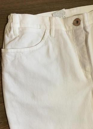 Білі джинси,брюки,штани зі стразами,atelier creation3 фото