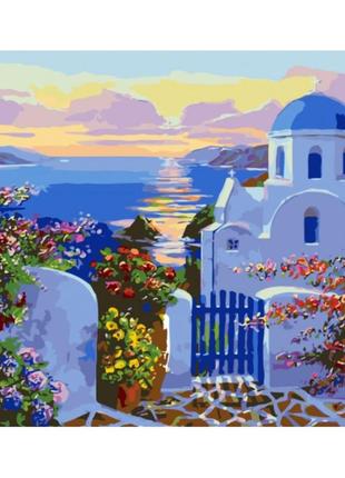 Картина по номерам у самого моря… кно2162 идейка 40x50см картины раскраски по номерам 2022 в украине