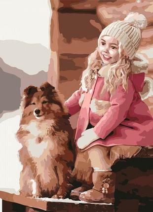 Картина по номерам верные друзья кно2342 40*50см идейка картины раскраски по номерам 2022 в украине