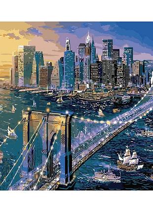 Картина по номерам большое яблоко кно2170 40*50см. идейка картины раскраски по номерам 2022 в украине