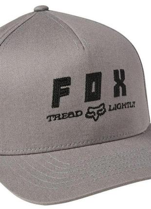 Кепка fox tread lightly flexfit hat (pewter), s/m, s/m1 фото