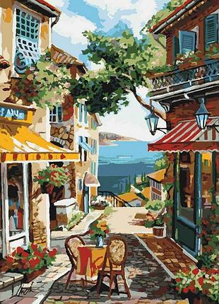 Картина по номерам столик на двоих кно2197 идейка 40x50см картины раскраски по номерам 2022 в украине
