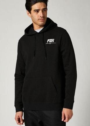 Толстовка fox coiled pullover fleece (black), xl, xl