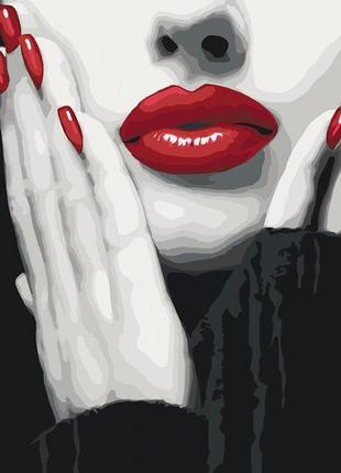 Картина по номерам улюблений колір кно4555 40x50см идейка картины раскраски по номерам 2022 в украине